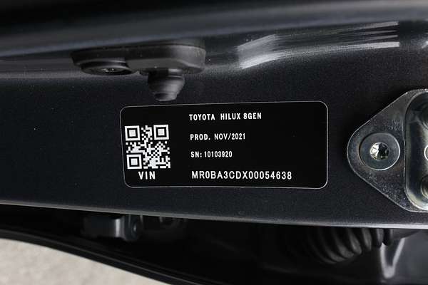 2021 Toyota Hilux SR5 GUN126R 4X4