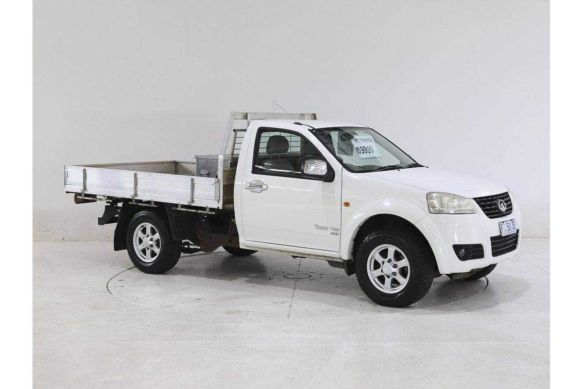 2013 GWM/Haval V200 (4x4) 6 SP MANUAL C/CHAS DT4 DIESEL