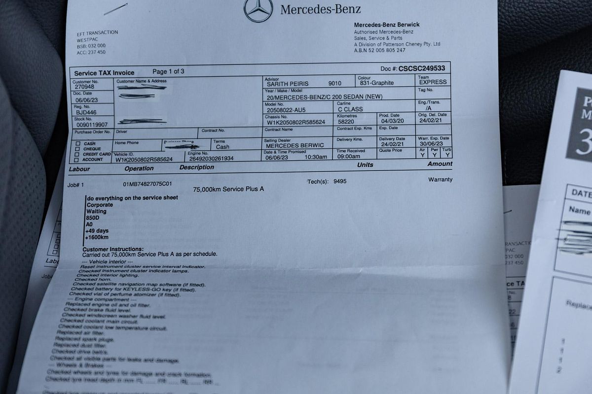 2020 Mercedes-Benz C-Class C200 W205