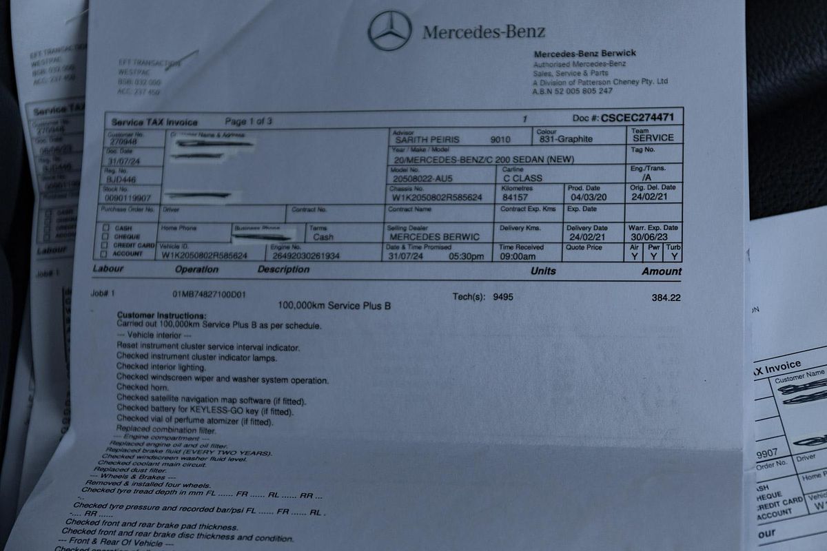 2020 Mercedes-Benz C-Class C200 W205