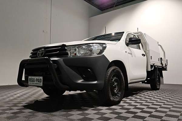 2020 Toyota Hilux Workmate TGN121R Rear Wheel Drive