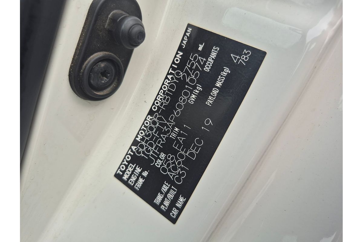 2019 Toyota Hiace