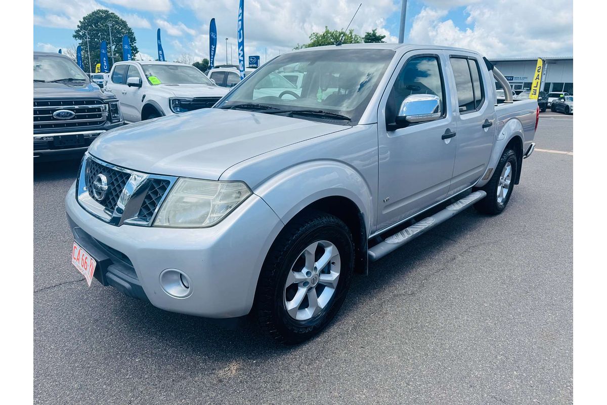 2012 Nissan Navara ST-X D40 Series 5 4X4
