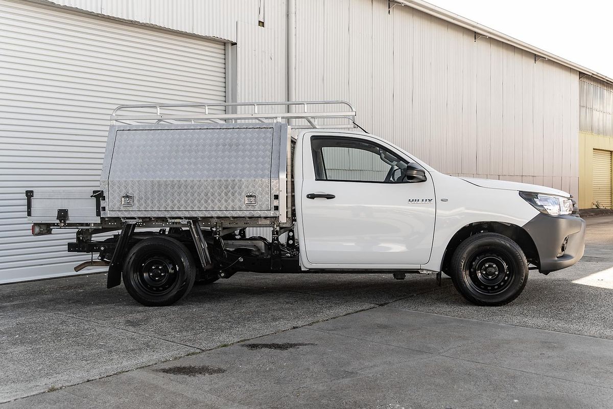 2019 Toyota Hilux Workmate TGN121R Rear Wheel Drive