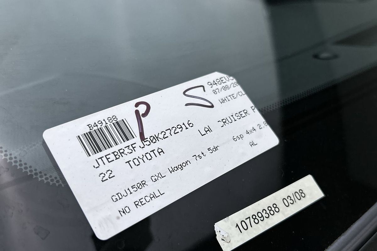 2022 Toyota Landcruiser Prado GXL GDJ150R