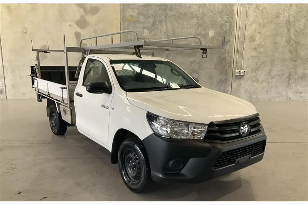 2019 Toyota Hilux Workmate TGN121R Rear Wheel Drive