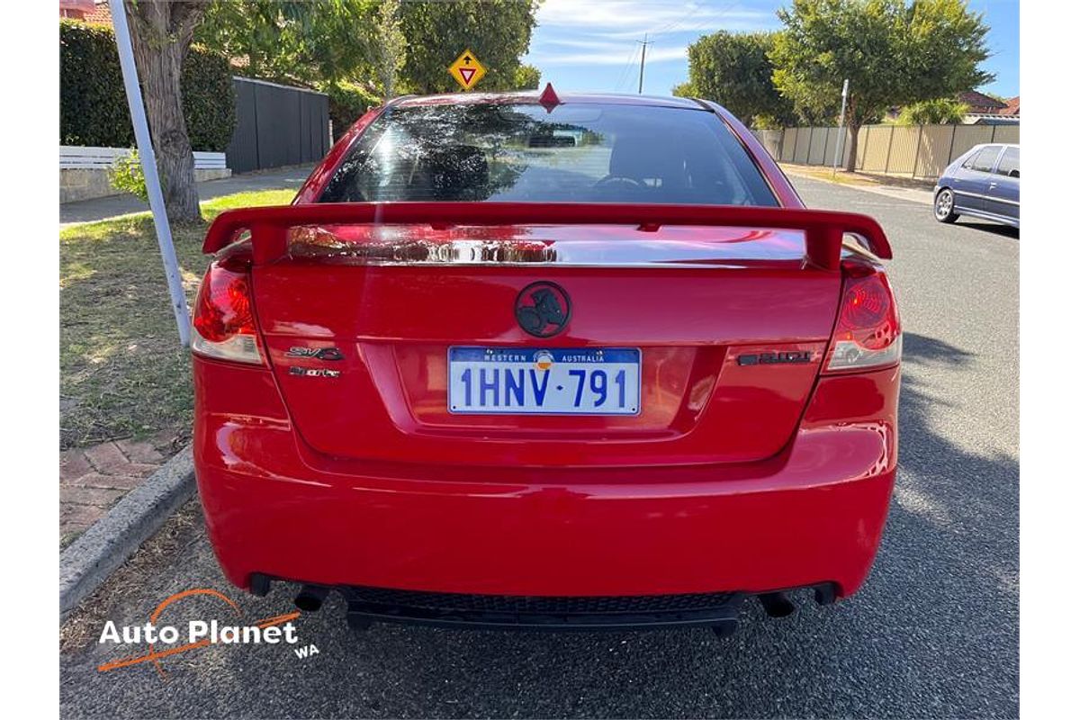 2010 Holden COMMODORE SV6 VE MY10