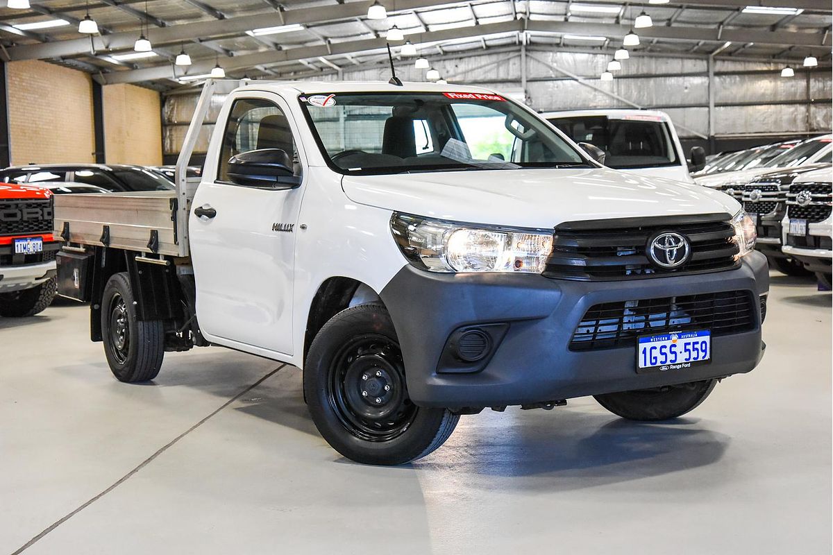 2019 Toyota Hilux Workmate TGN121R Rear Wheel Drive