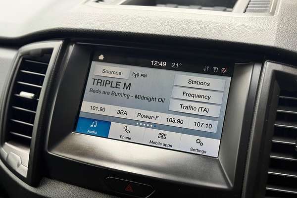 2021 Ford Ranger XL Hi-Rider PX MkIII Rear Wheel Drive