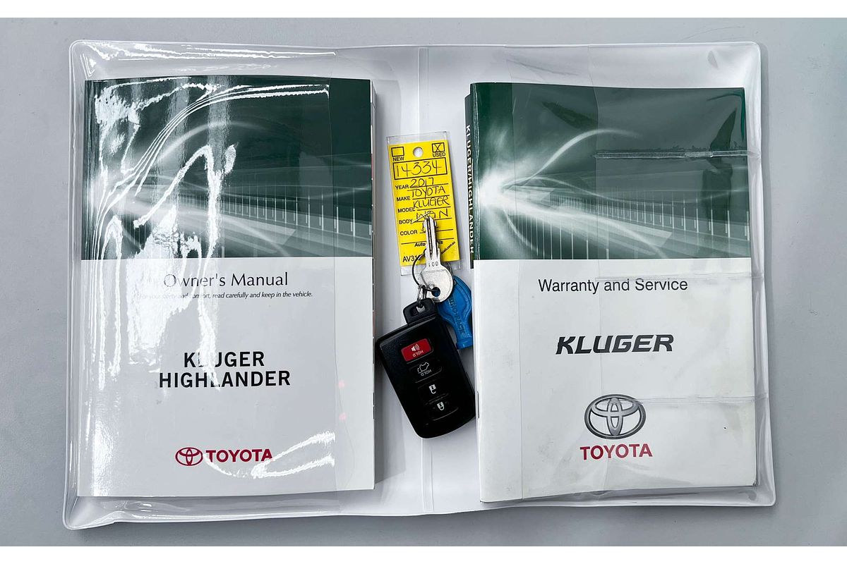 2017 Toyota Kluger GXL GSU50R