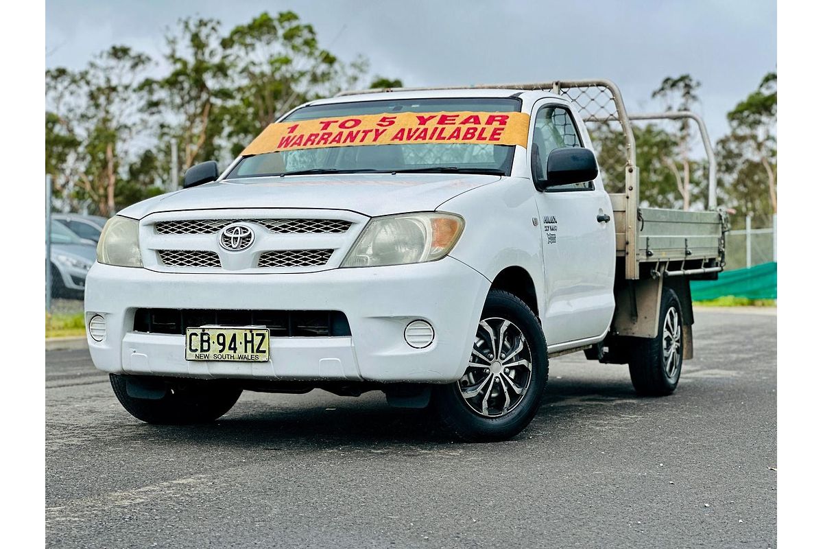 2008 Toyota Hilux Workmate TGN16R Rear Wheel Drive