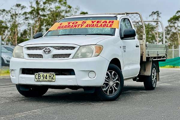 2008 Toyota Hilux Workmate TGN16R Rear Wheel Drive
