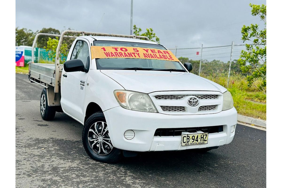 2008 Toyota Hilux Workmate TGN16R Rear Wheel Drive