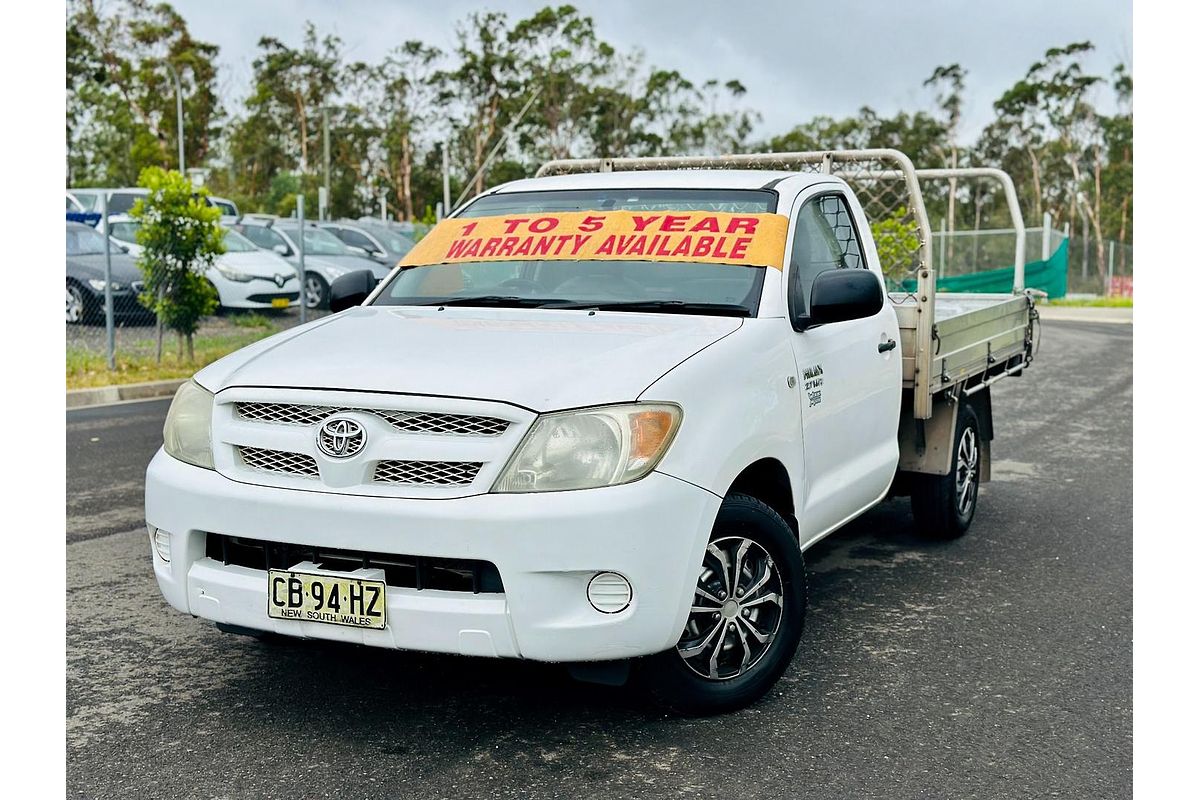 2008 Toyota Hilux Workmate TGN16R Rear Wheel Drive