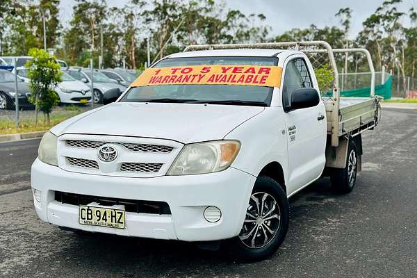 2008 Toyota Hilux Workmate TGN16R Rear Wheel Drive