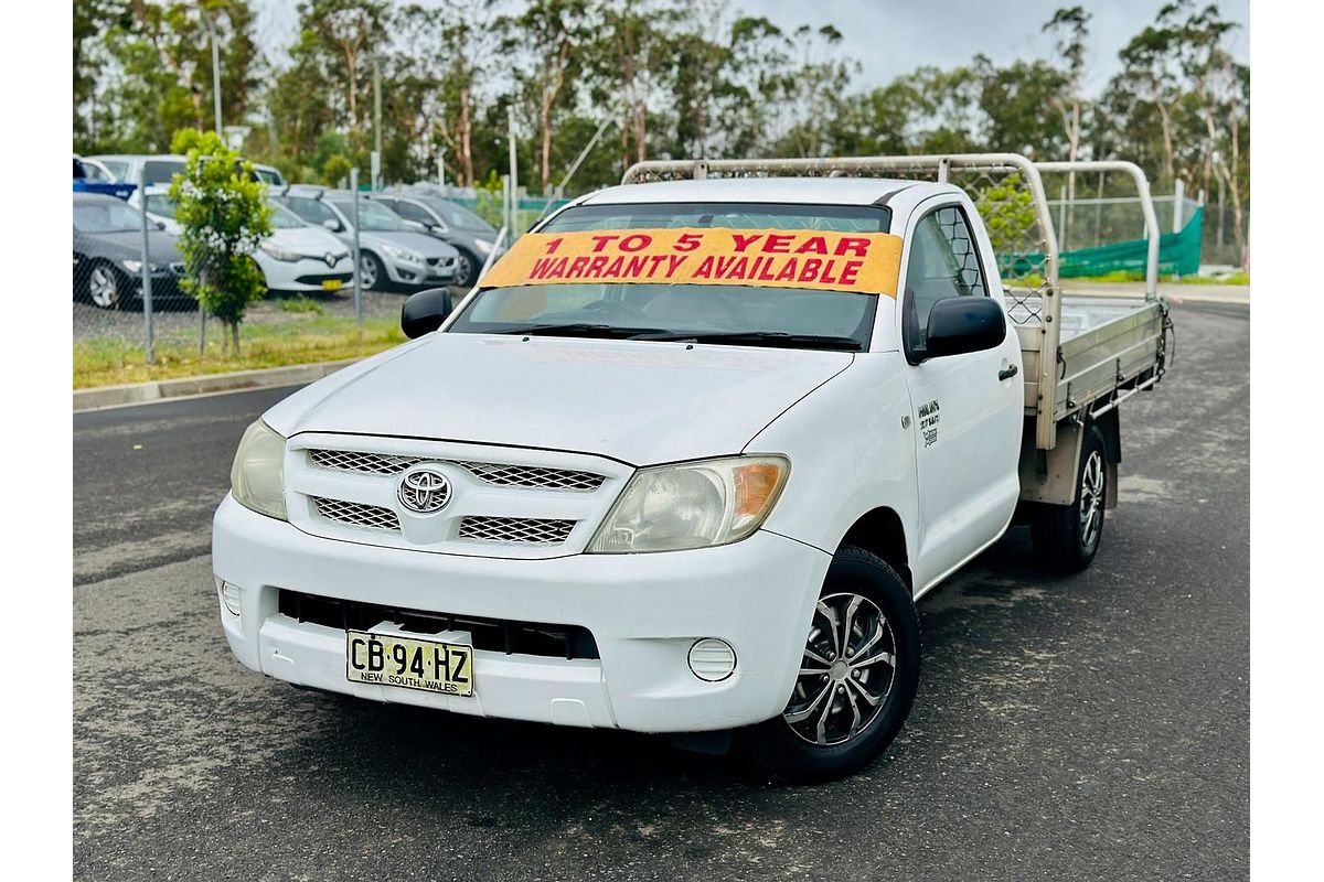 2008 Toyota Hilux Workmate TGN16R Rear Wheel Drive