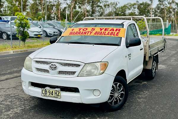 2008 Toyota Hilux Workmate TGN16R Rear Wheel Drive