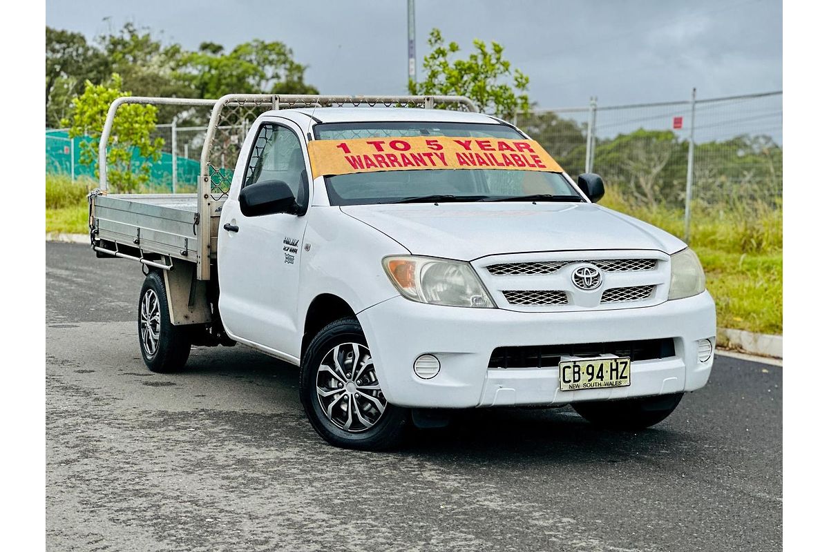 2008 Toyota Hilux Workmate TGN16R Rear Wheel Drive