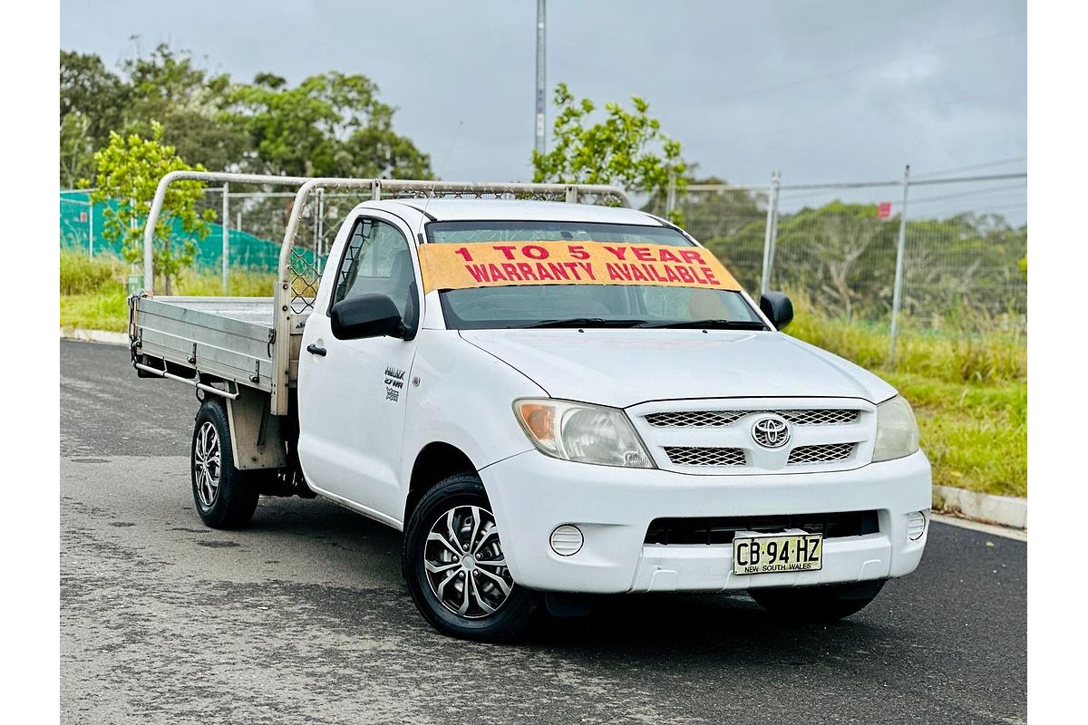 2008 Toyota Hilux Workmate TGN16R Rear Wheel Drive