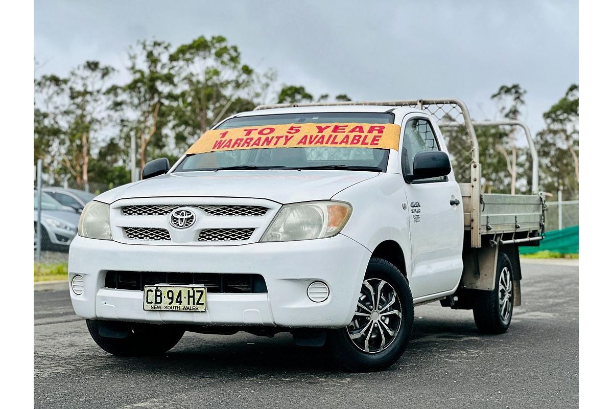 2008 Toyota Hilux Workmate TGN16R Rear Wheel Drive