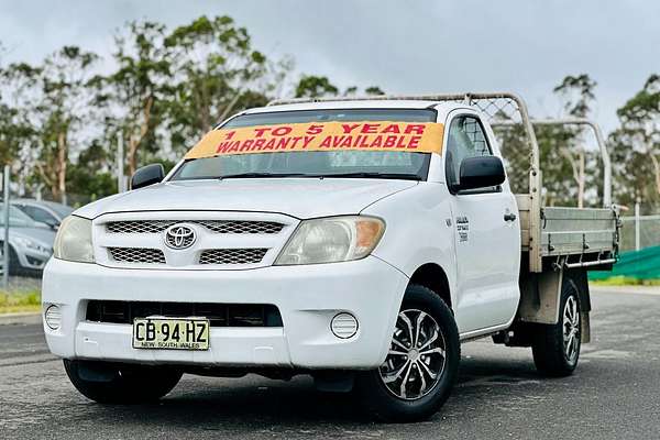 2008 Toyota Hilux Workmate TGN16R Rear Wheel Drive