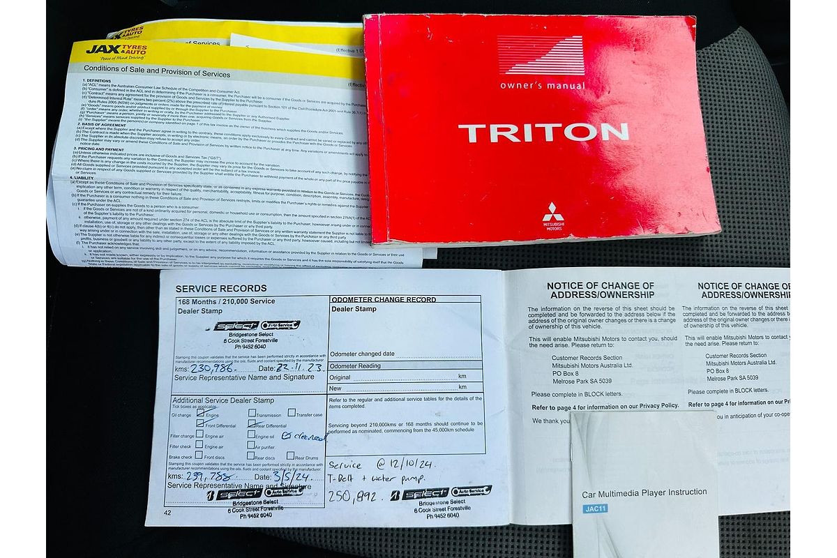 2014 Mitsubishi Triton GLX-R MN 4X4