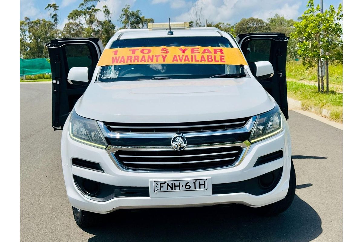 2017 Holden Colorado LT RG Rear Wheel Drive