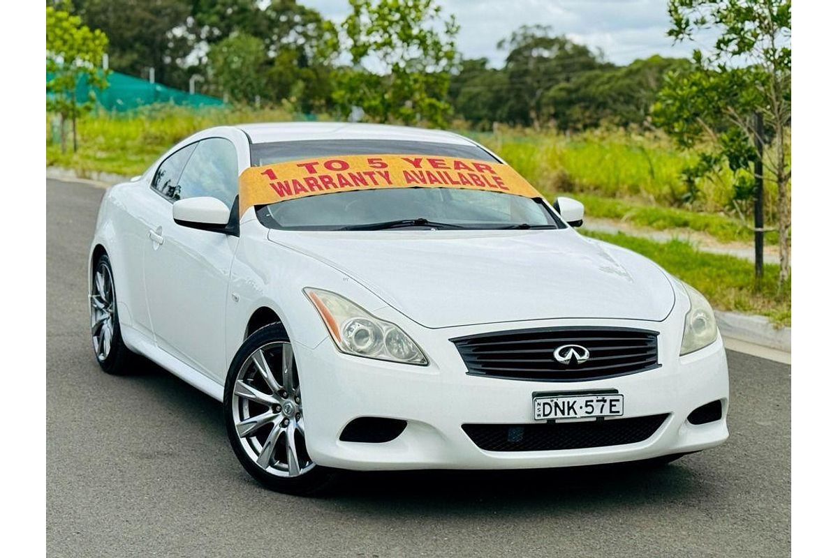 2009 INFINITI G37 S