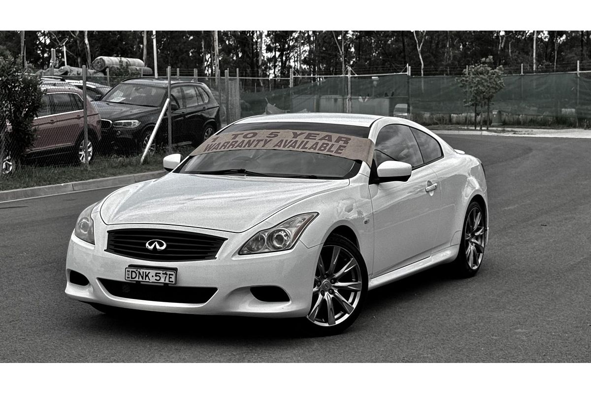 2009 INFINITI G37 S