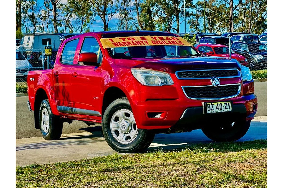 2012 Holden Colorado LX RG 4X4