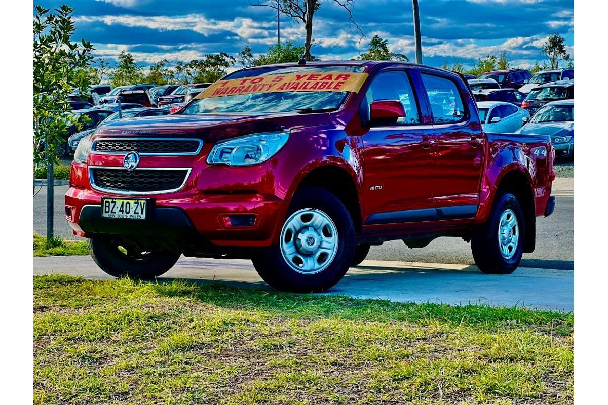 2012 Holden Colorado LX RG 4X4