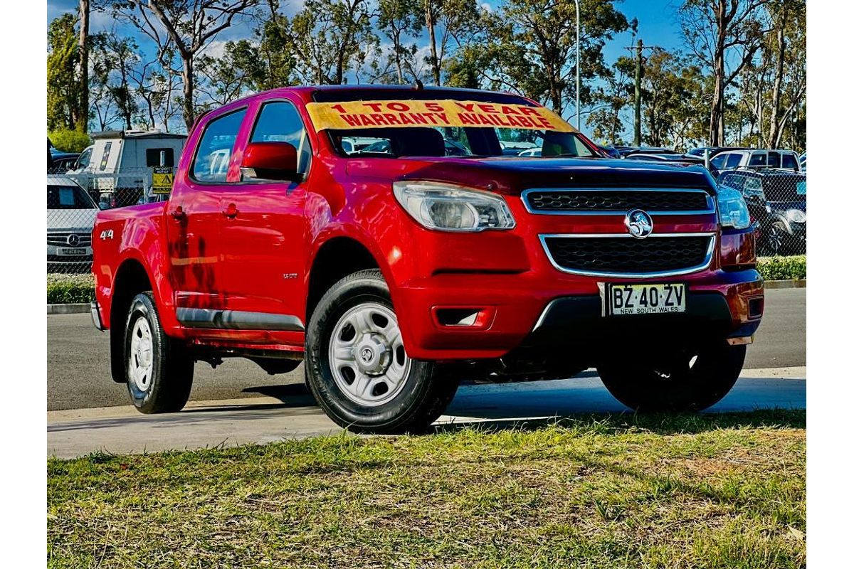 2012 Holden Colorado LX RG 4X4
