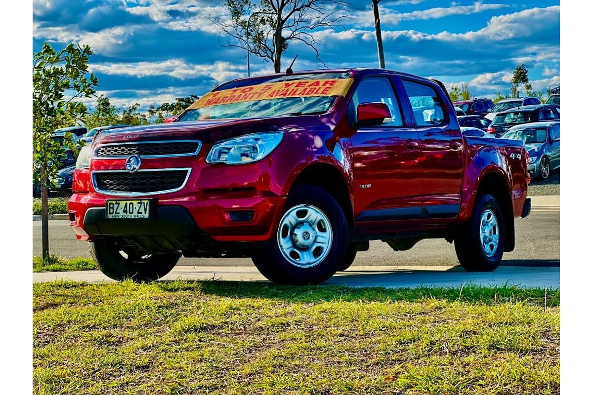 2012 Holden Colorado LX RG 4X4
