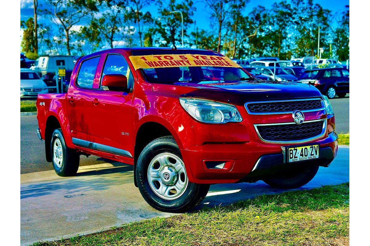 2012 Holden Colorado LX RG 4X4