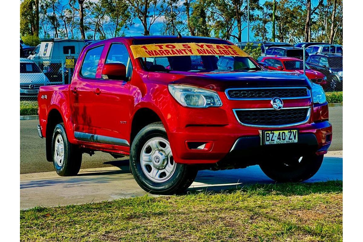 2012 Holden Colorado LX RG 4X4
