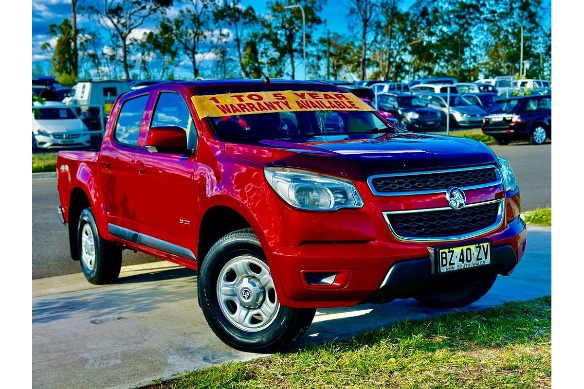 2012 Holden Colorado LX RG 4X4
