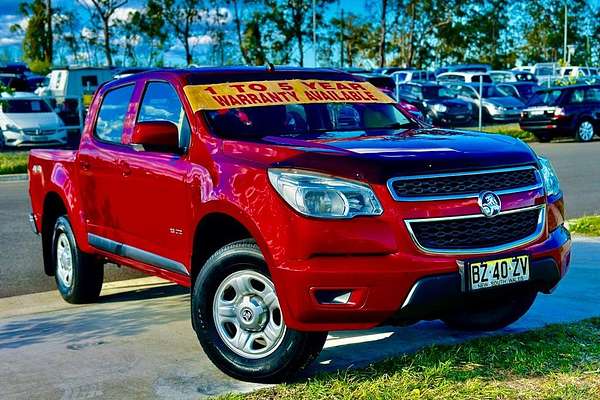 2012 Holden Colorado LX RG 4X4