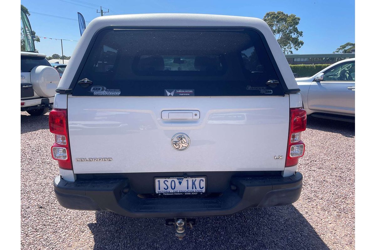 2013 Holden Colorado LX RG 4X4