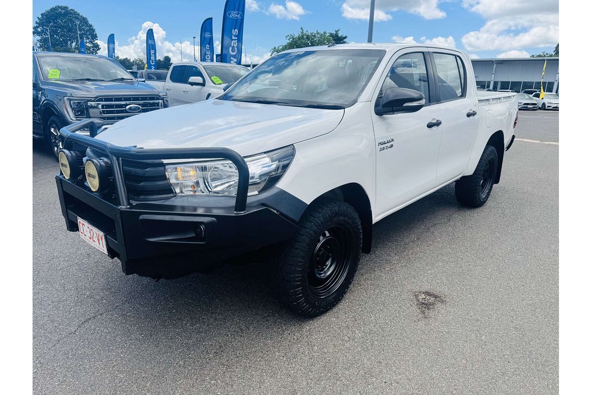 2016 Toyota Hilux Workmate GUN122R Rear Wheel Drive