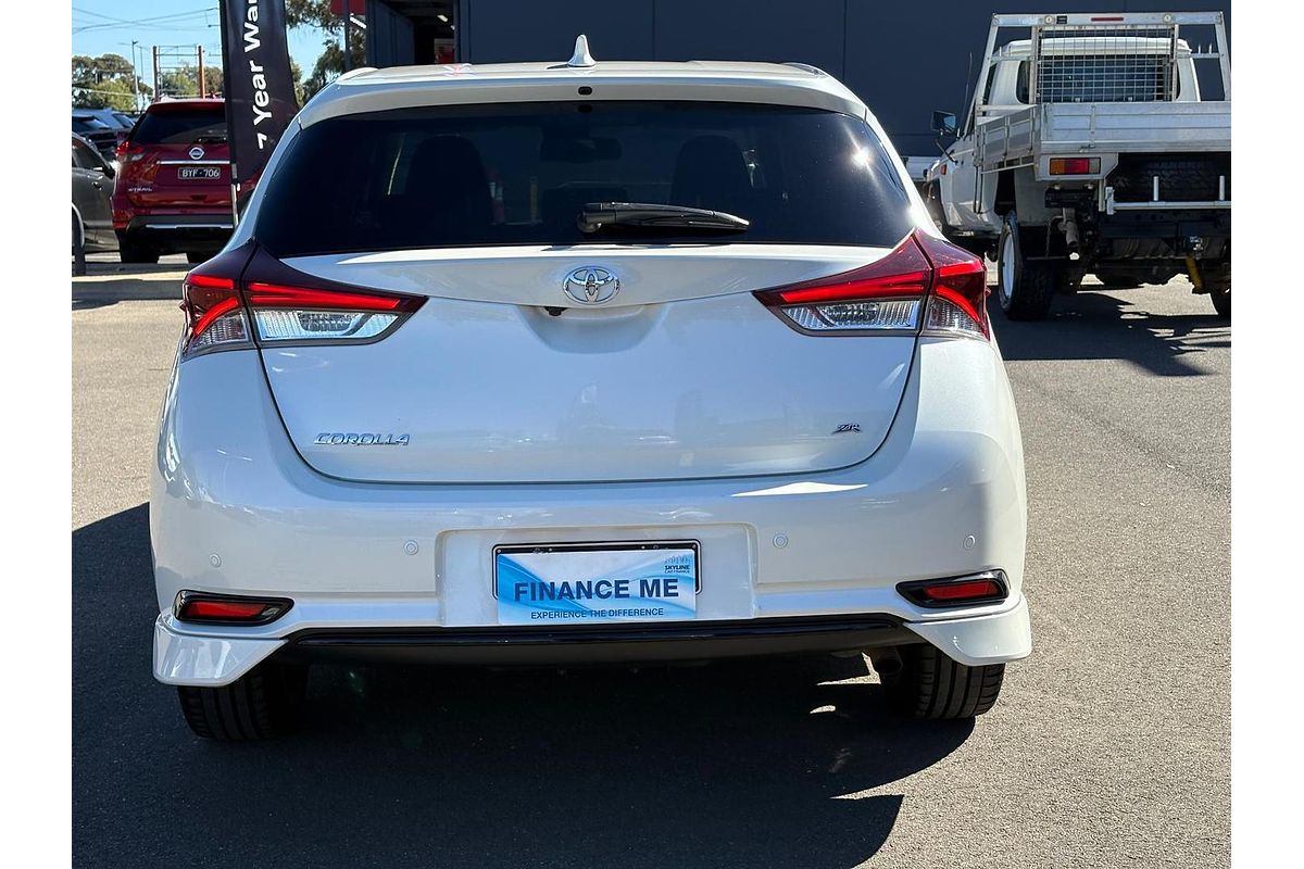 2017 Toyota Corolla ZR ZRE182R