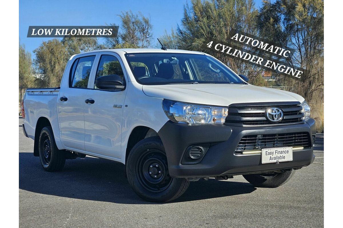 2018 Toyota Hilux Workmate TGN121R MY17 Rear Wheel Drive