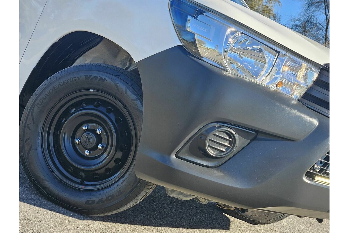 2018 Toyota Hilux Workmate TGN121R MY17 Rear Wheel Drive