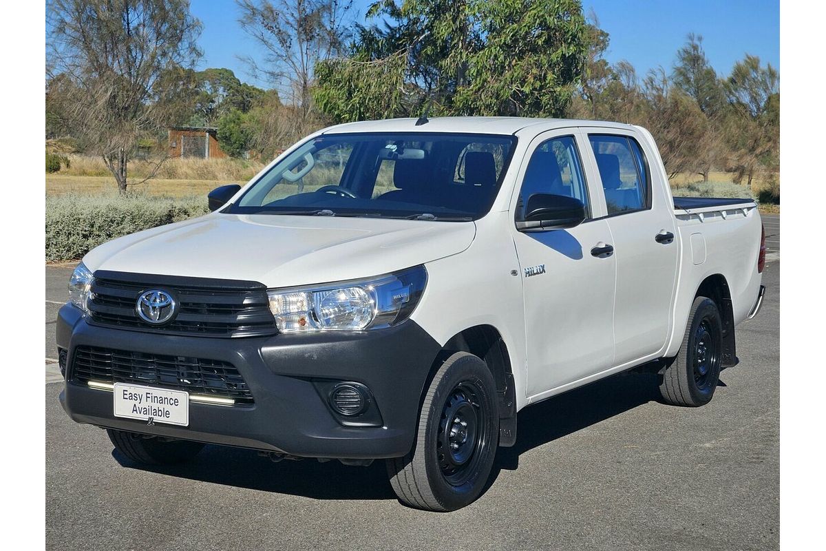 2018 Toyota Hilux Workmate TGN121R MY17 Rear Wheel Drive
