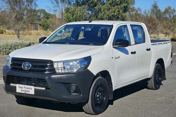 2018 Toyota Hilux Workmate TGN121R MY17 Rear Wheel Drive