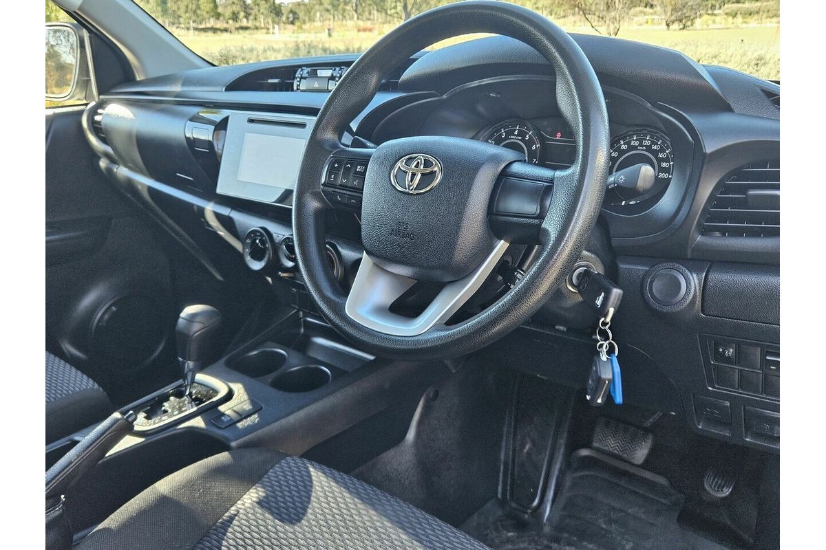 2018 Toyota Hilux Workmate TGN121R MY17 Rear Wheel Drive