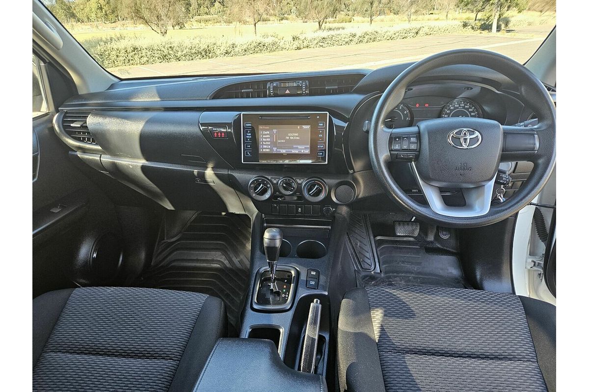 2018 Toyota Hilux Workmate TGN121R MY17 Rear Wheel Drive