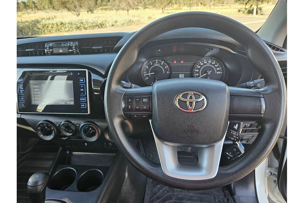2018 Toyota Hilux Workmate TGN121R MY17 Rear Wheel Drive
