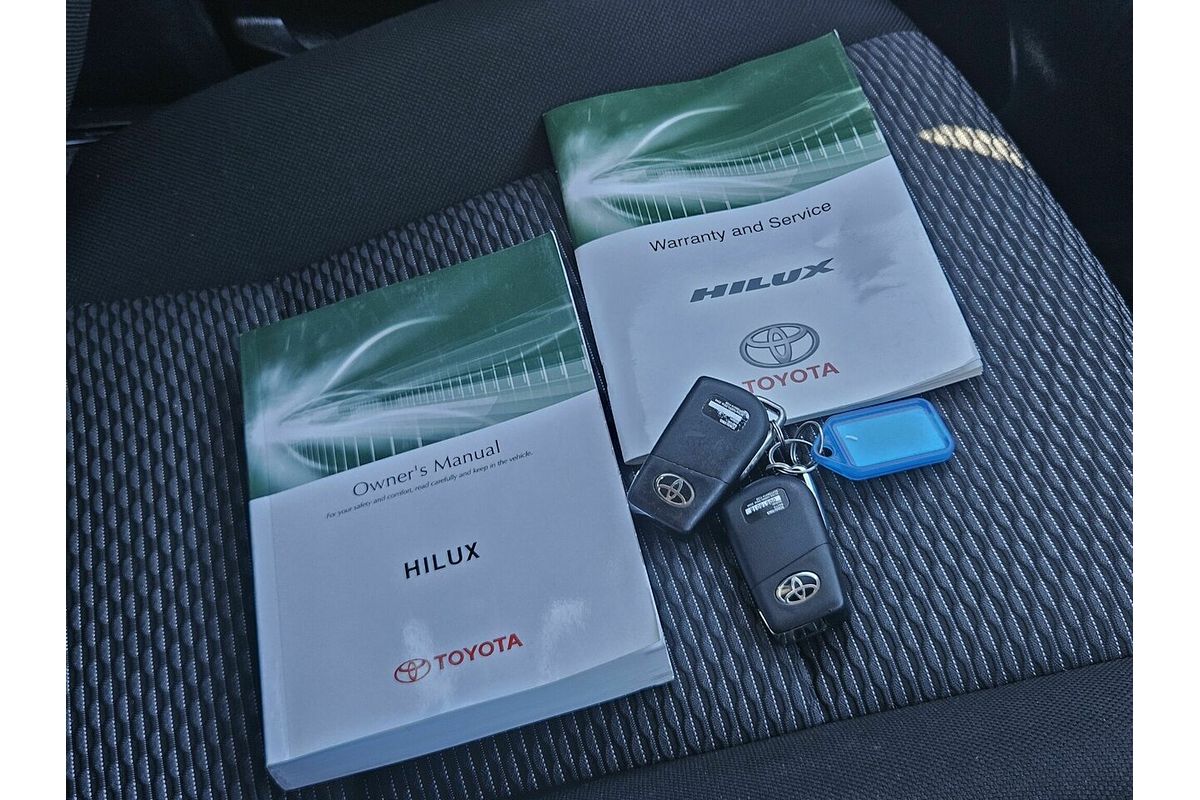 2018 Toyota Hilux Workmate TGN121R MY17 Rear Wheel Drive