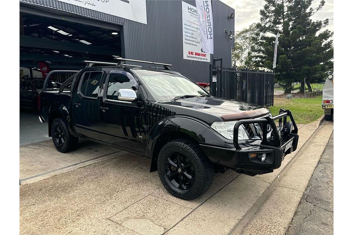 2013 Nissan NAVARA ST-X 550 (4x4) D40 MY12