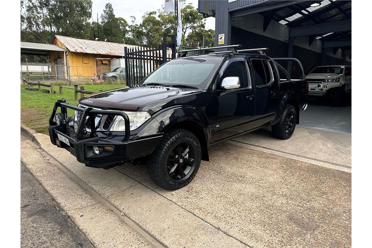 2013 Nissan NAVARA ST-X 550 (4x4) D40 MY12